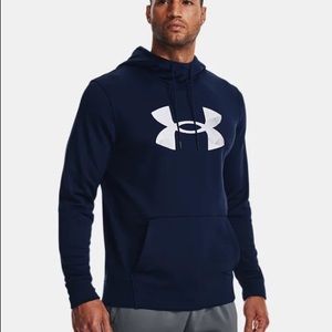 Men's Armour Fleece Big Logo Hoodie - Large